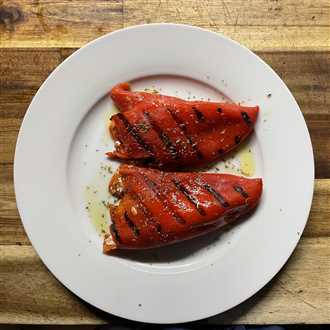Gegrillte Paprika