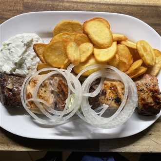 Großer Fleischspieß