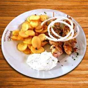 Souvlaki vom Schwein